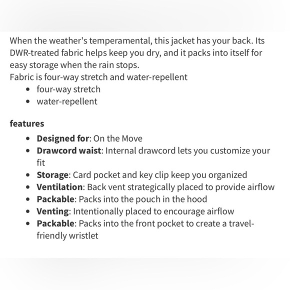 Lululemon pack it up jacket size 4 euc - Picture 6 of 6